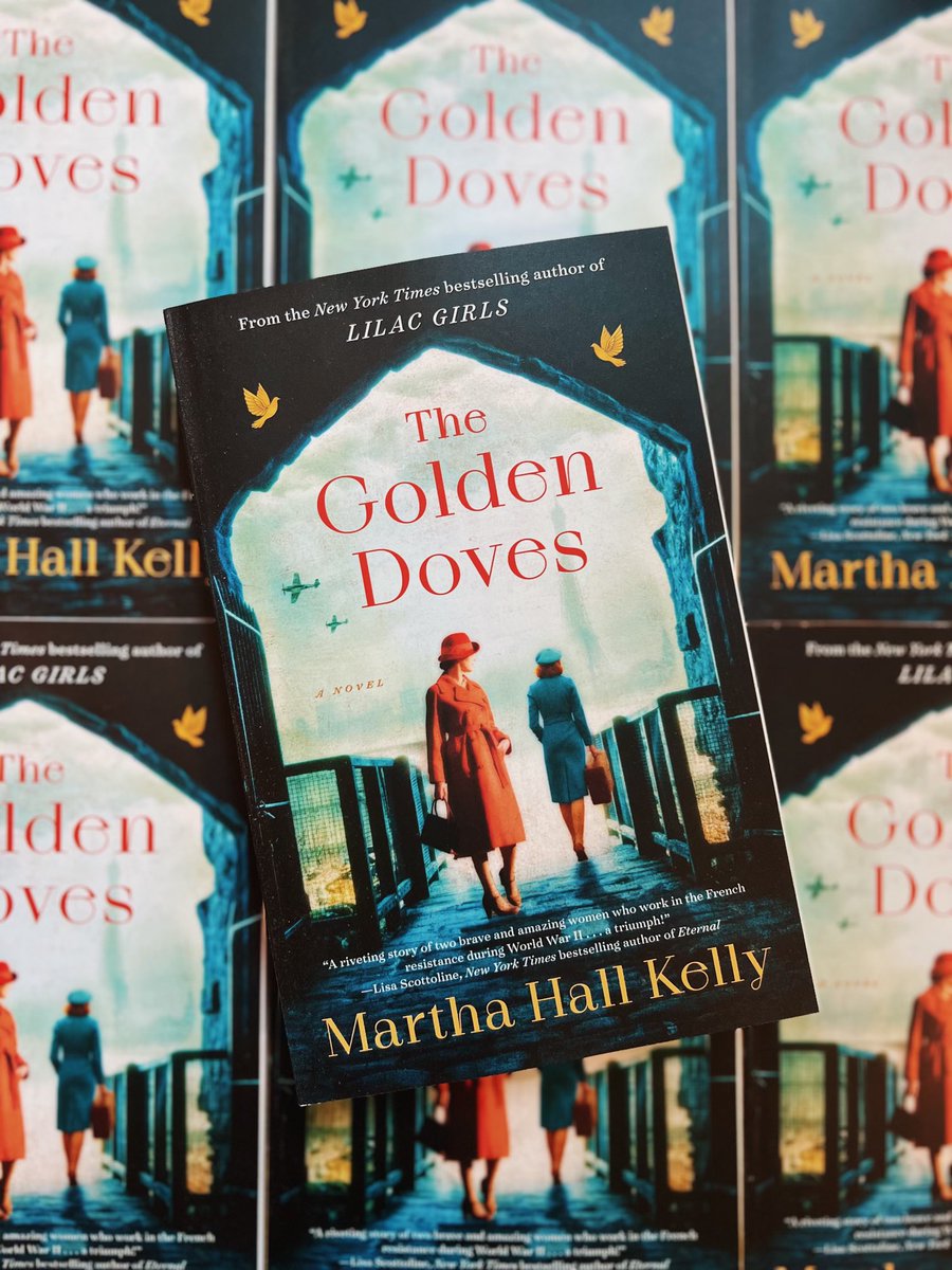 This Thursday, Northshire is proud to welcome Martha Hall Kelly in Saratoga Springs! Tickets are on sale now at linktr.ee/northshire and include a paperback copy of her latest work “The Golden Doves” to be received at the event.