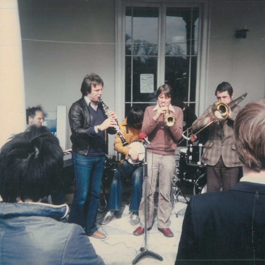 Spring is in their air…which coincidently is the name of the event on our back terrace in this photo from 1979!