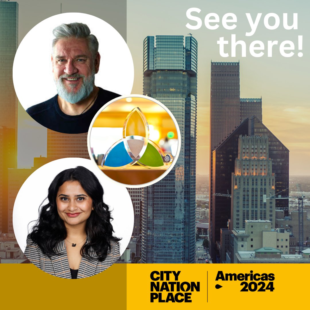 Connect with us at the 8th annual City Nation Place Americas in Houston, Texas! ✈️📍We're looking forward to brainstorming about economic development, tourism & boosting quality of life for communities around the world 🌎 #travel #conference #businesstravel #meetingsandevents