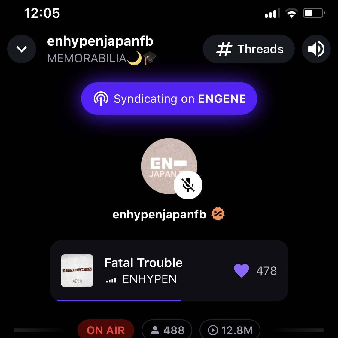 ENGENEs, you can still stream while sleeping! just run this playlists from @EN_onSpotify overnight. check out the links below! If you have stationhead, there's also streaming party happening right now. feel free to join if you can. share.stationhead.com/ptw6g9j3jvl0