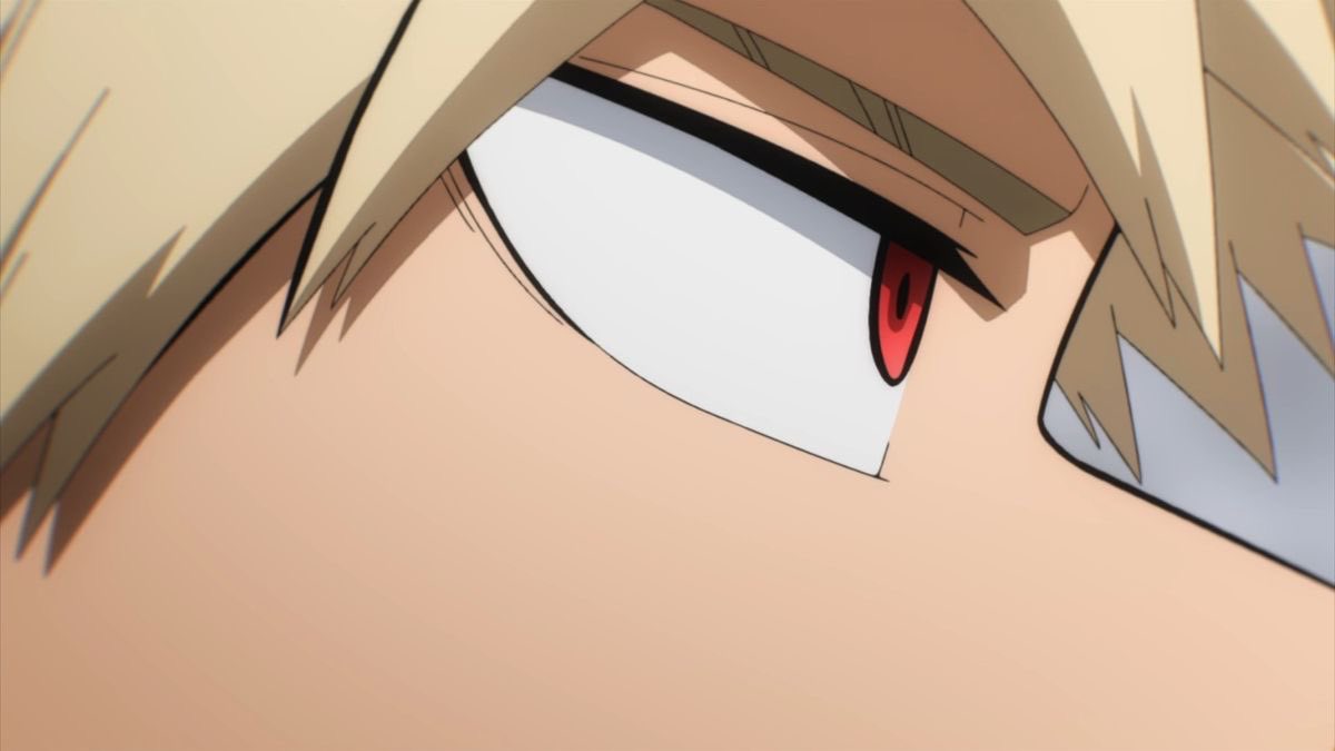 Bakugou Katsuki, you have the prettiest eyes