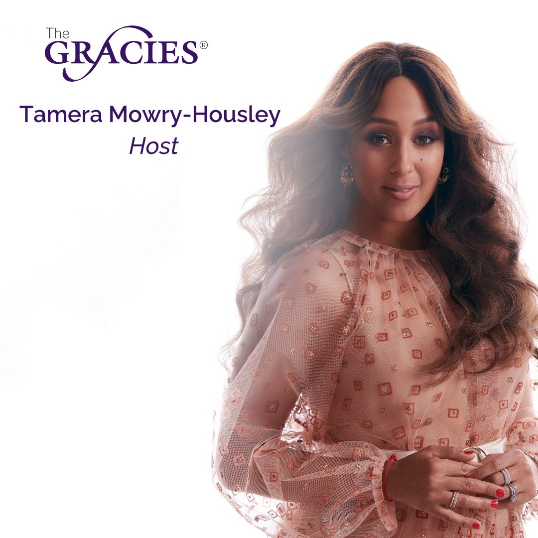 Announced today – Tamera Mowry-Housley will be hosting the #TheGracies on May21! 🎉

The Emmy award-winner, author, actress, producer and entrepreneur at the helm will set the stage for a night to celebrate!

allwomeninmedia.org/tamera-mowry-h…