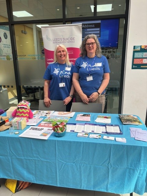 Our @LeedsMindSBS has been with @kirkleescollege today at its #MentalHealthAwarenessWeek roadshow, chatting to students about the support available to them. Thank you for having us!