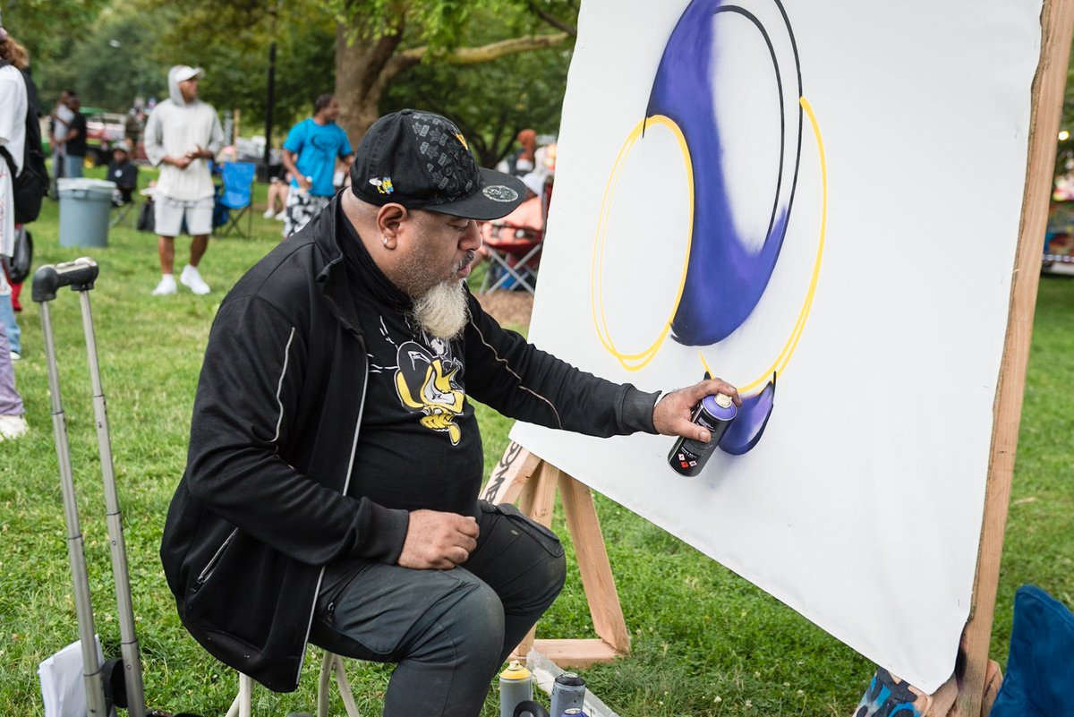 Today kicks off the start of #HipHopAppreciationWeek – let’s talk about graffiti! We love these photos from last year’s live sessions, curated by James Top, as part of our season-long #HipHop50 celebration ❤️ Check out SummerStage.org for this year’s lineup of shows!