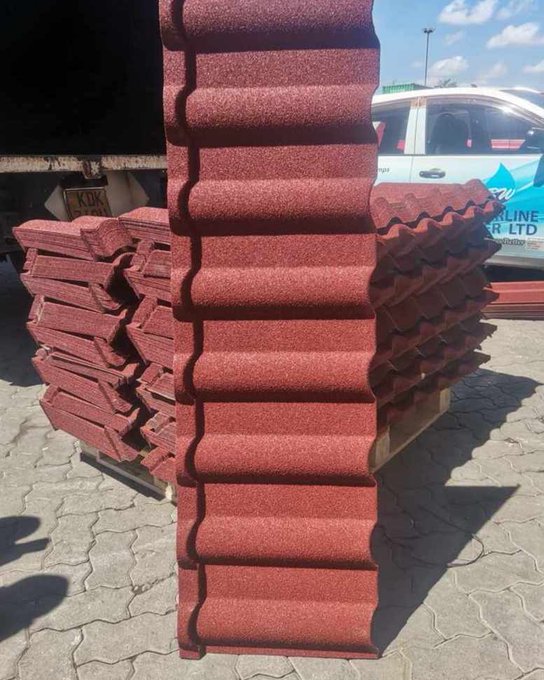 Elevate your roofing game with our premium roofing materials💥 🔹Ordinary colored corrugated iron sheets - Ksh 535 per Meter, gauge 30 🔹Versatile mabati - Ksh 650 per Meter, gauge 30 🔹Milano tiles - Kshs 790 per piece ✓Reach via 0711792188 we also do delivery countrywide.…