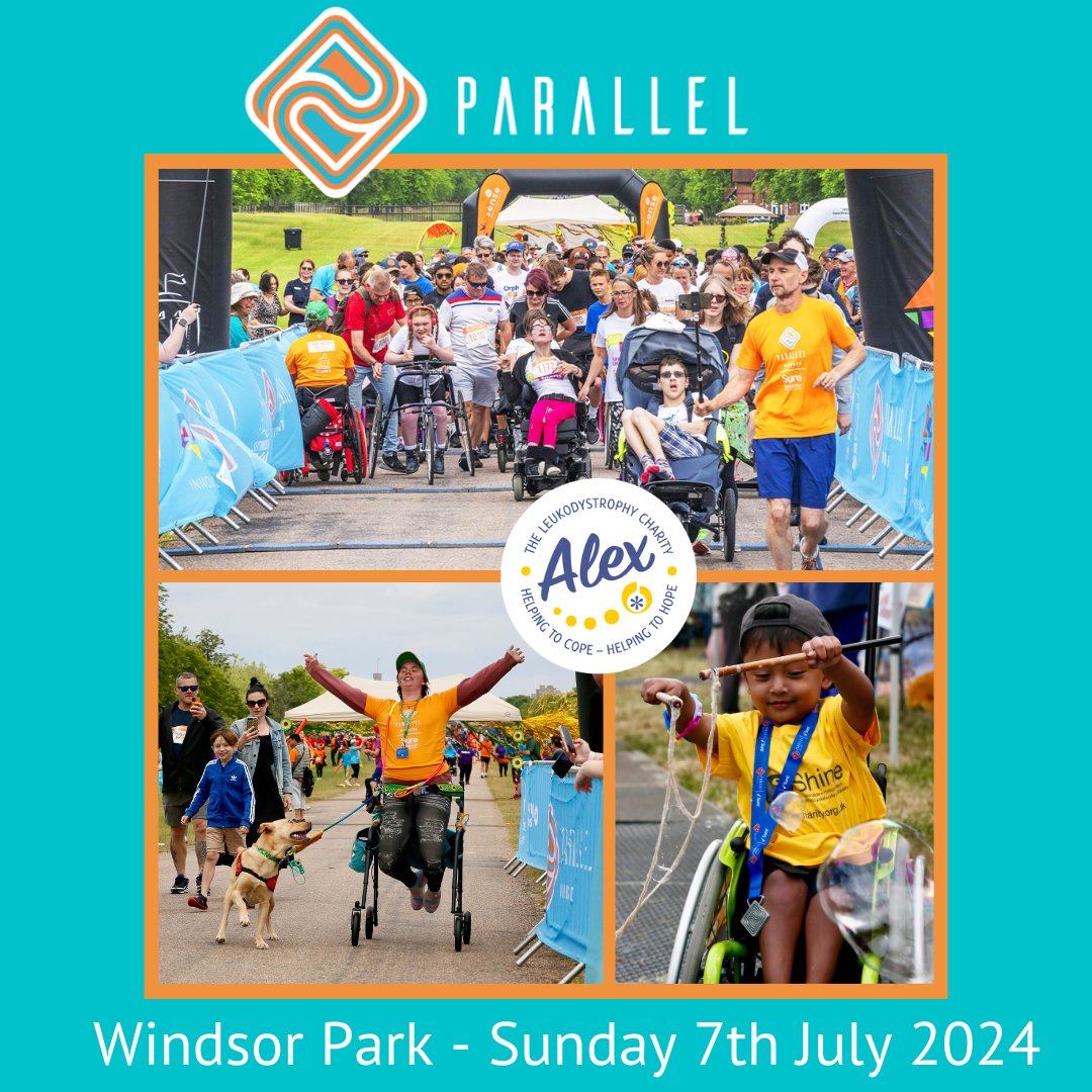 #ParallelWindsor is a Festival of Inclusivity with Challenge Events for all ages, health conditions & abilities. racespace.com/gb/parallel-li… Please let us know if you're planning on fundraising for #AlexTLC, and we'll be with you every step of the way! #DisabilityInclusion