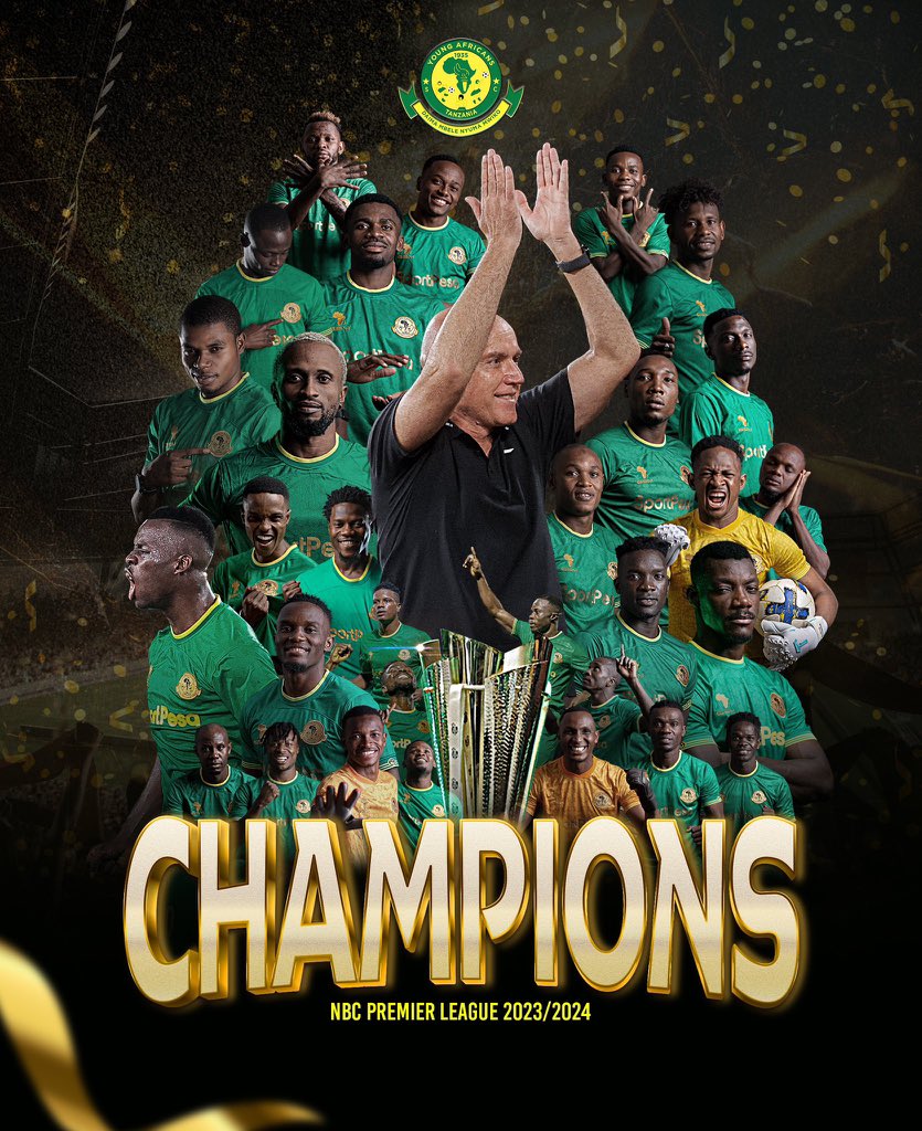 Congratulations to Young Africans for winning your 30th league 👏👏👏much love from 🇿🇦