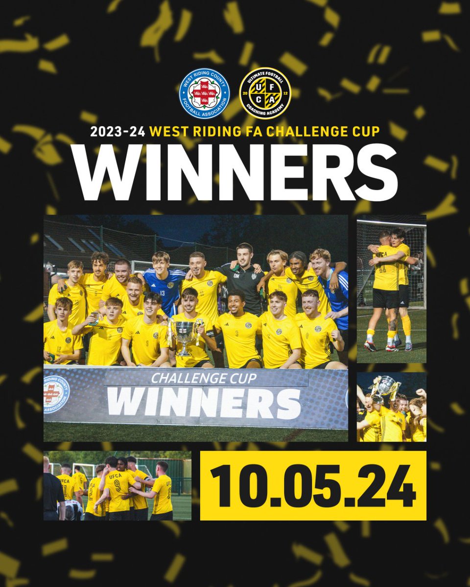 𝟏𝟎.𝟎𝟓.𝟐𝟎𝟐𝟒 🏆 Memories that will last a lifetime! 🏆 Congratulations to all the players, coaching team and everybody involved on this fantastic achievement! 👏 Thank you to all the travelling fans for your outstanding support! 💛 #UFCA