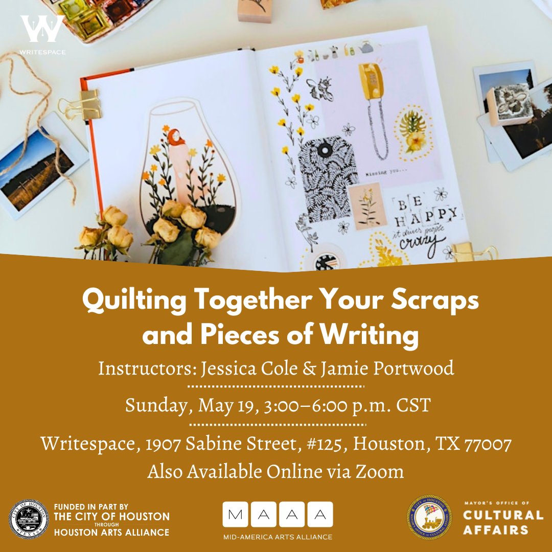 Writespace Have scraps of writing just sitting there? What to do with them? Let’s ...
