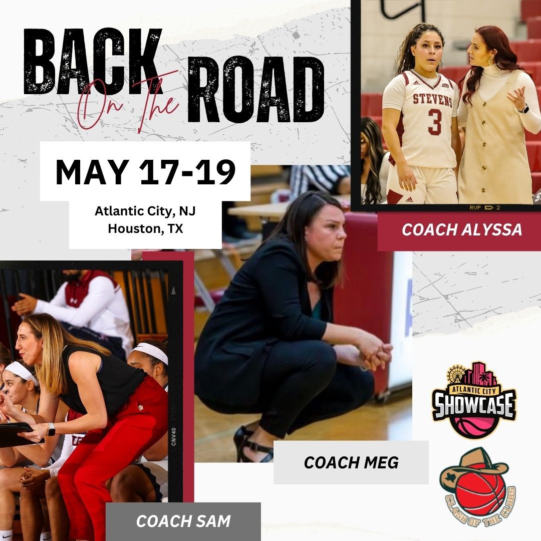 🚨 Calling all RECRUITS 🚨

The Coaches are back on the road for another LIVE period. If you are in Atlantic City, NJ or Houston, TX from May 17th-19th, send us those schedules!

We can’t wait to watch you play!