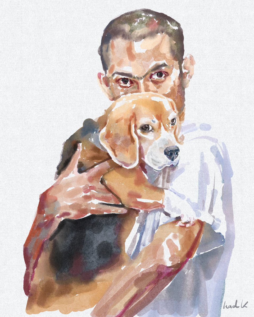 Love

Digital hand painted watercolor
#beagle #digitalpaint #rebelle7pro #digitalart #beaglelover #doglover