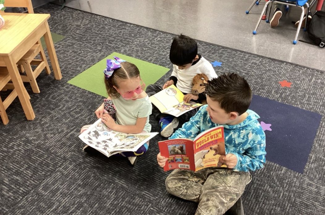 PCKPreschool's tweet photo. The magic of books unfolds before their eyes. Let's create lifelong readers together! #ReadingIsMagic #Storytime #EarlyLearning https://t.co/WOYmTmWYDU