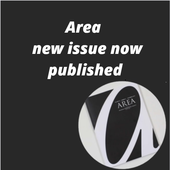 RGS_IBGhe's tweet photo. 📣New Issue now available in #AreaJournal📣:

Issue two features fifteen fantastic papers, concluding with four contributions on geographical methods. ✍️

Find out more about the papers included. 🧵1/

https://t.co/5kzT8mNHtC https://t.co/AxsweQkERF