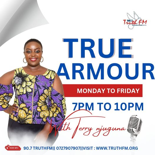 But as for me, by Your abundant lovingkindness I will enter Your house, At Your holy temple I will bow in reverence for You - Psalm 5:7 
#HappyNewWeek
Welcome to #TrueArmor with @terryseih 
CALL / WHATSAPP 0727907907
truthfm.org