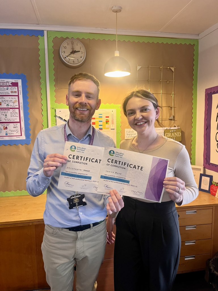 St Albert's Primary (@stalbertsg41) on Twitter photo Mr Stewart and Mrs Wynd gained their certificates of completion for the Building Racial Literacy course 👏🏼 <a href="/EducationScot/">Education Scotland</a> <a href="/EqualitiesEdGCC/">Equalities Education Services GCC</a> Mr Stewart and Mrs Wynd gained their certificates of completion for the Building Racial Literacy course 👏🏼 <a href="/EducationScot/">Education Scotland</a> <a href="/EqualitiesEdGCC/">Equalities Education Services GCC</a>