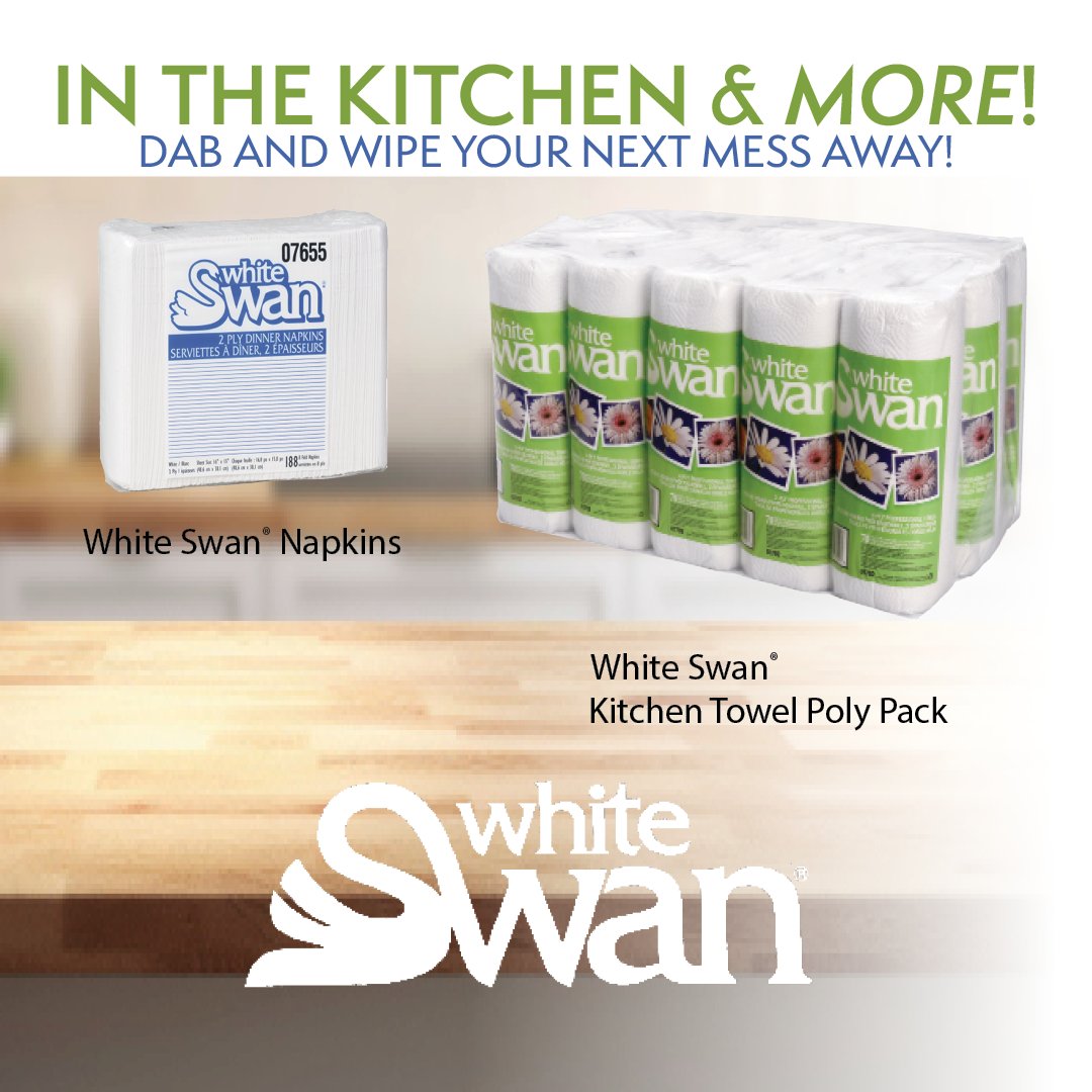 FEELING WIPED? Elevate your kitchen game with White Swan Napkins and Towels! From spills to splatters, tackle messes in style with premium quality and absorbency. CLICK TO ORDER! shopofficeonline.com/app/capricorn?…
#keepingitclean #whiteswan #westperth #mitchellontario