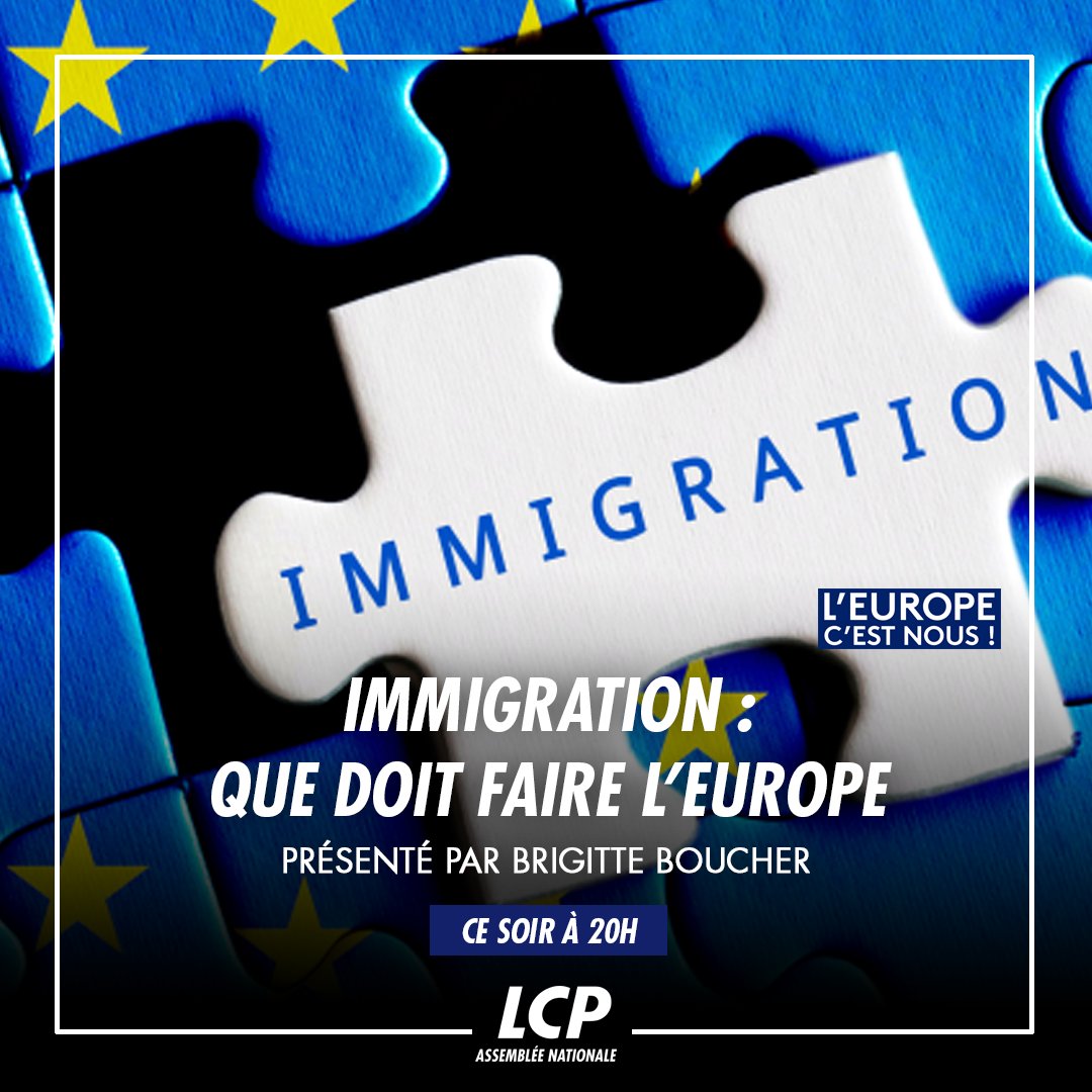🇪🇺Dans la seconde partie de #LEuropeCNous présenté par @boucherbrigit 👉#Immigration : que doit faire l'Europe ? 🔹@KarimaDelli (Les Verts/ALE) 🔹@phdumont (LR) 🔹@YoannGillet30 (RN) 🔹@fabienne_keller (Renew) #Européennes2024 #UE #Europe