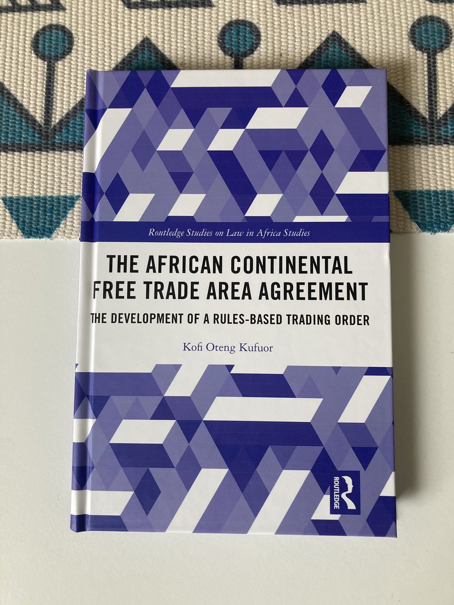 New addition to the library just got delivered today. Can’t wait to dissect it! #afcfta #trade #africa #bookreviewloading