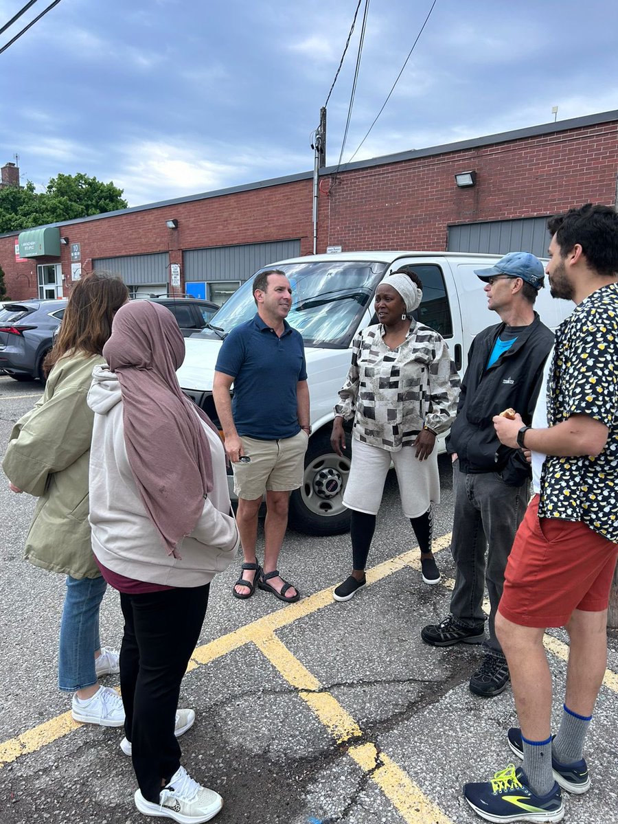 I appreciated going for a walk with some inspiring leaders in the Lawrence Heights community this morning to learn more about the critical work they do, the challenges they face & their vision for an inclusive, safe, affordable, healthful and beautifully planned neighborhood.