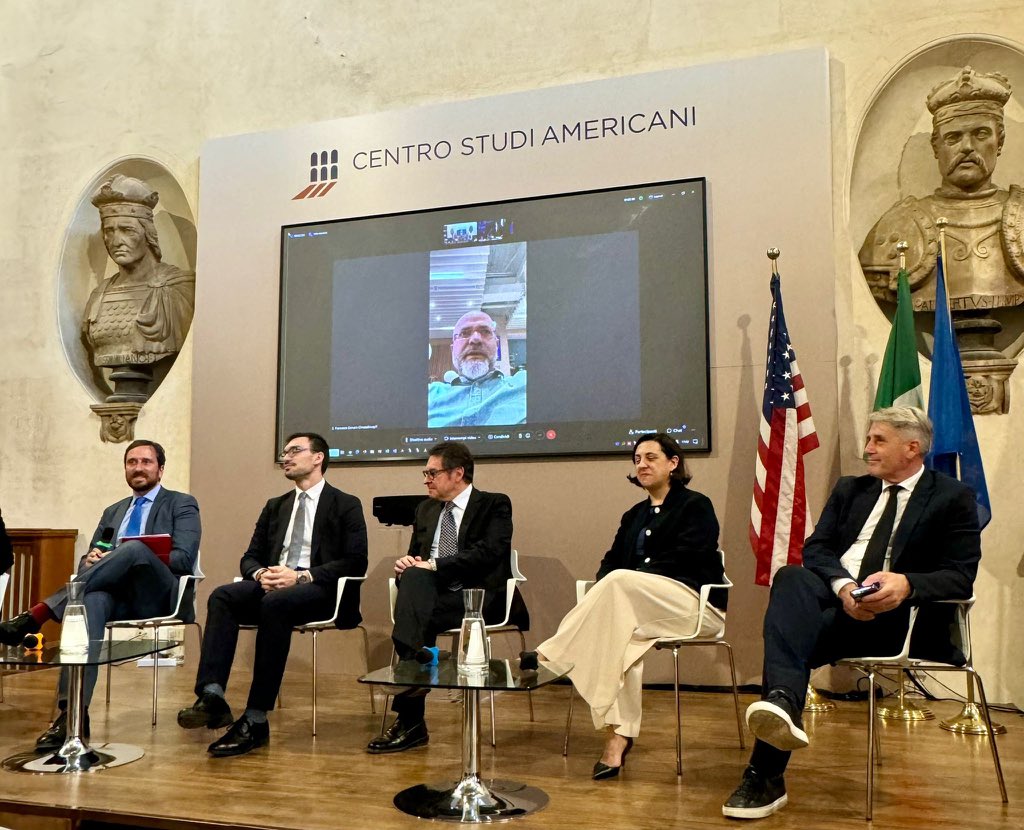 Grateful to @centrostudiusa, for the opportunity to share my views on how institutions and the private sector can collaborate to create greater sustainability. Together, we aim to enhance synergies in action.