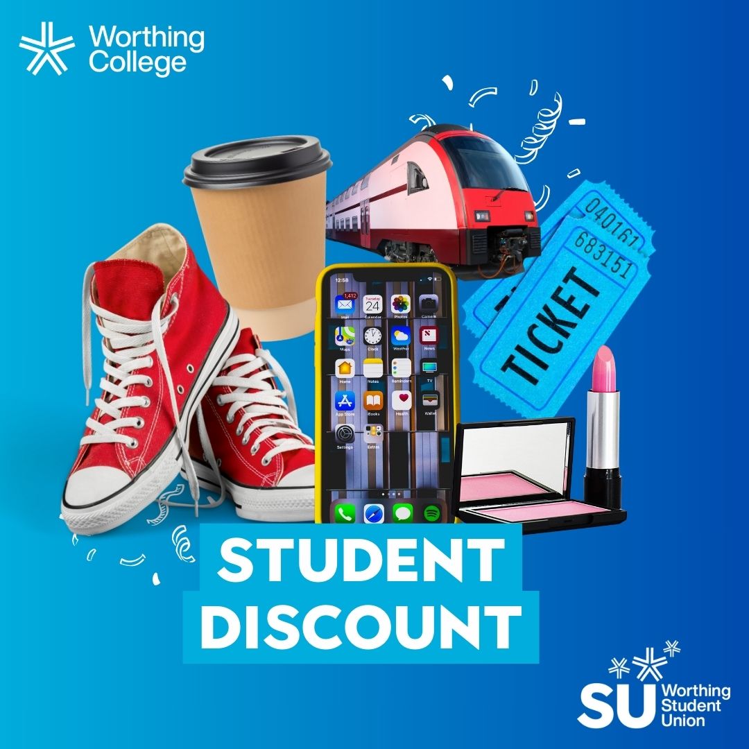 There are many benefits to being a student, though what's better than student discount? 🙌 Make sure you don't miss out on all of the savings to be had through Student Beans, UNiDAYS & TOTUM when you're a student at Worthing College. #student #discount #MadeAtWorthing