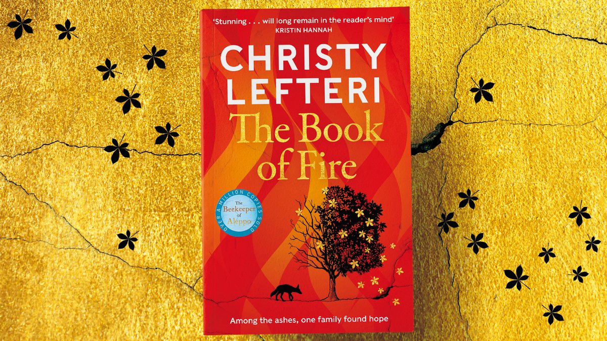 Her hope for her family. Her love for her child. Her fight to survive. #TheBookOfFire by @christy_lefteri is out 23rd May in paperback. Available to pre-order now. 💛 loom.ly/l-l05Ao