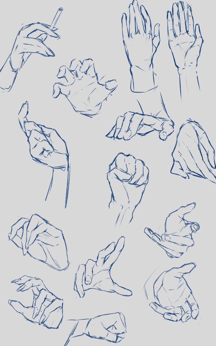 havennsss's tweet photo. an exercise before going bed 😴

#ArtistOnTwitter #hands #exercise #drawing #ideas https://t.co/GviDMeNhU4