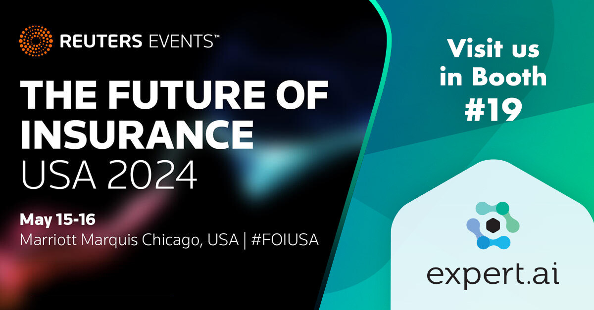 Explore how our Insurance solutions empower teams to innovate in Claims, Underwriting & Risk Management 
 • Flag non-compliant medical treatment plans 
 • Summarize complex patient data for faster review 
 • Automate FNOL w/ AI-Powered Submissions Intake 

Visit us at #FOIUSA