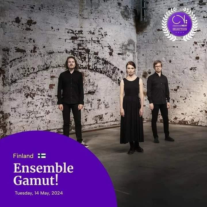 juho_myllyla's tweet image. In #Berlin this week for @ClassicalNEXT 2024 - looking forward to our showcase with #EnsembleGamut! at Colosseum Kino 10 tomorrow Tuesday 14 May at 13:30! 🙌🎶🎵

#classicalnext #classicalnext2024 #cnext #cnext24 #colosseum #berlin #ensemblegamut #ensemble #gamut #re