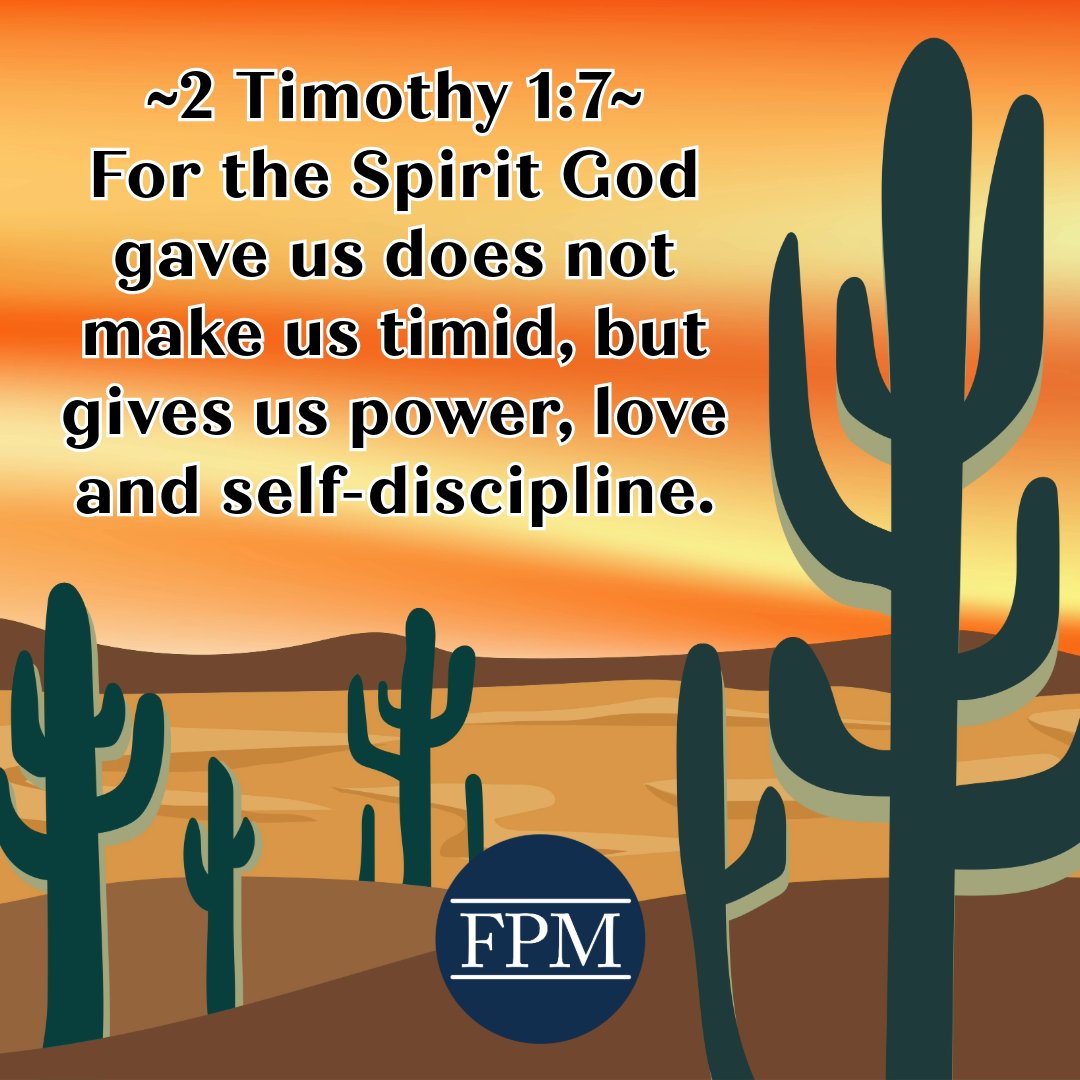 #familyprotectionministries #verseoftheday #2timothy1v7 #inspirationalverse