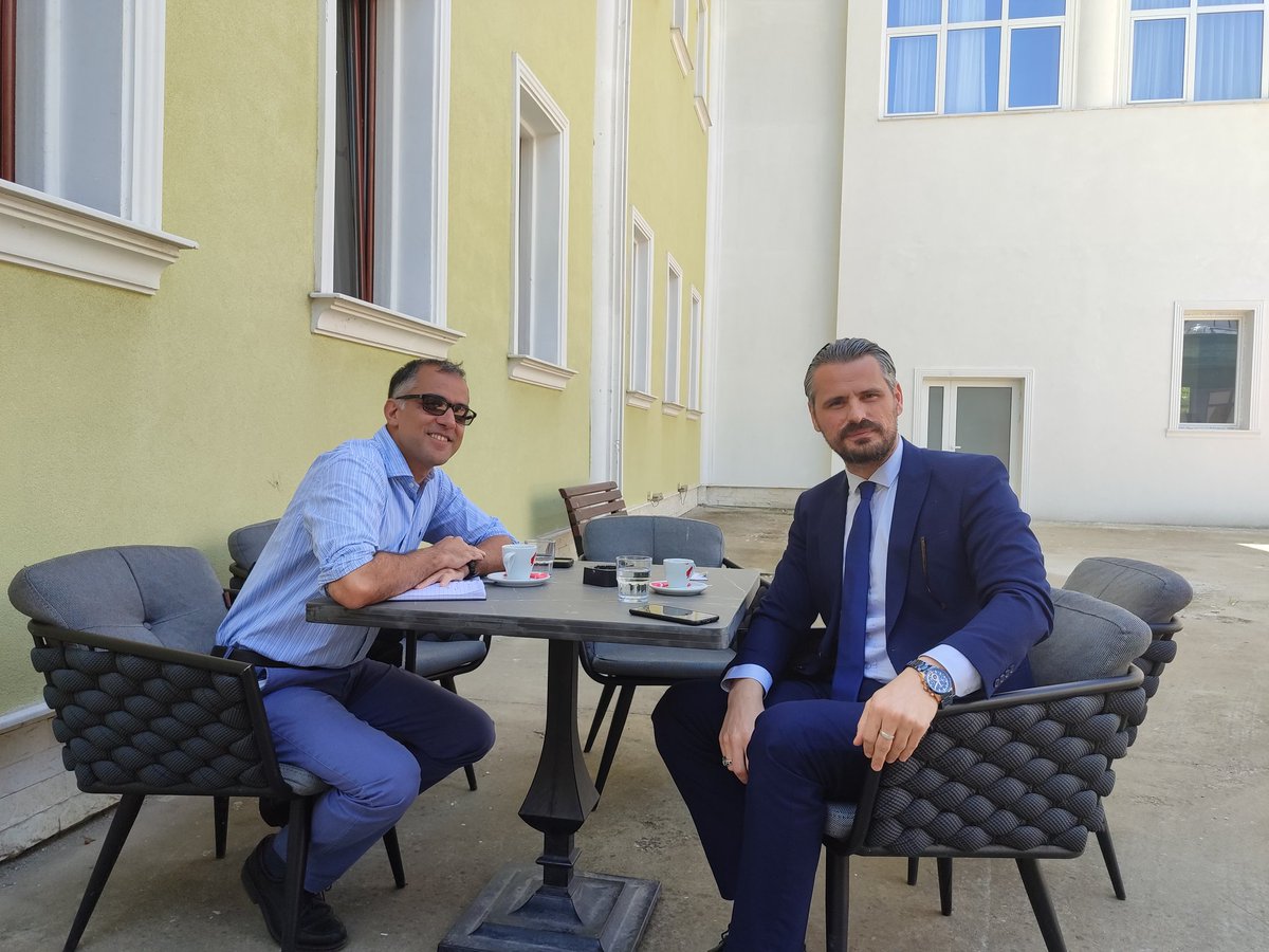 SenerCakman's tweet photo. We had a productive and intellectual conversation with Hanna Samir. A professor at East Carolina University, USA. I thank him for his support and nice conversation. Scientific and intellectual conversations increase people's horizons and knowledge. https://t.co/U8Ityj4XiP