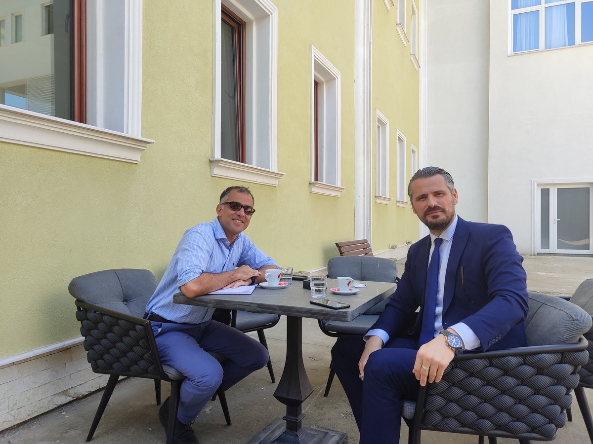 SenerCakman's tweet photo. We had a productive and intellectual conversation with Hanna Samir. A professor at East Carolina University, USA. I thank him for his support and nice conversation. Scientific and intellectual conversations increase people's horizons and knowledge. https://t.co/U8Ityj4XiP