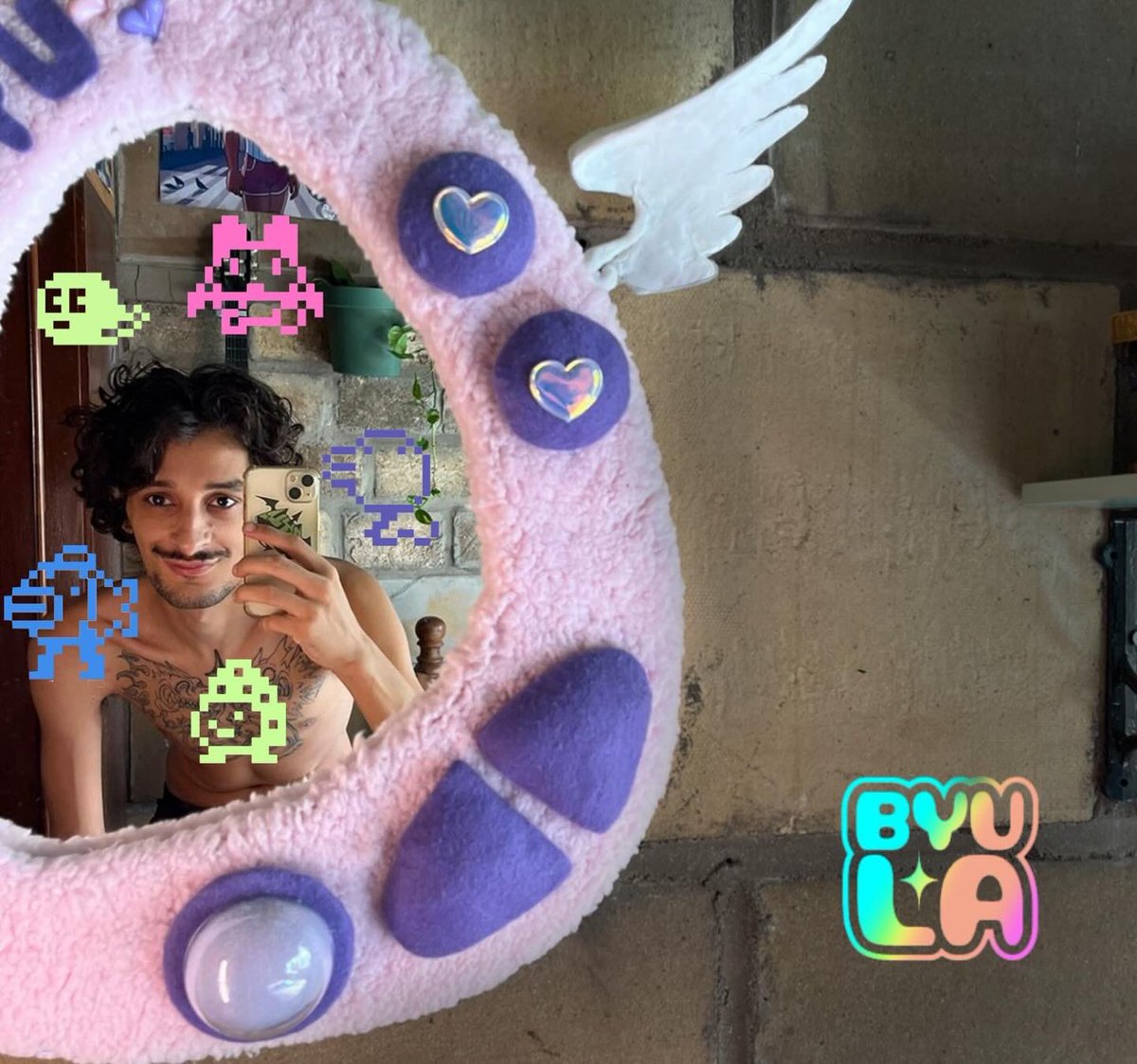 byulabyu's tweet photo. Sim, eu fiz um espelho de biscoito em formato de Tamagotchi 😴 https://t.co/LEdth4HSQa