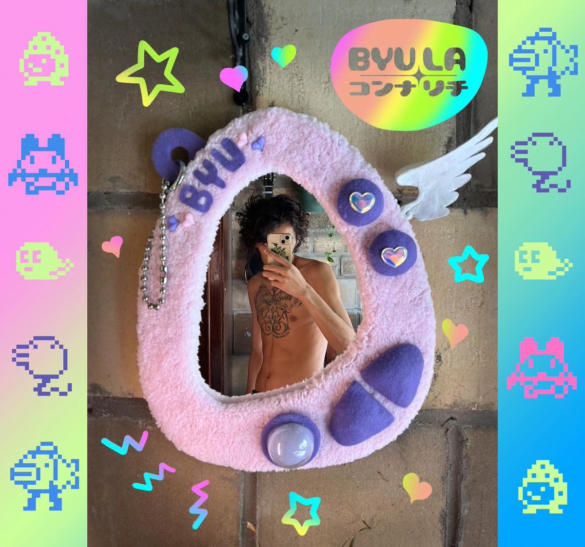 byulabyu's tweet photo. Sim, eu fiz um espelho de biscoito em formato de Tamagotchi 😴 https://t.co/LEdth4HSQa