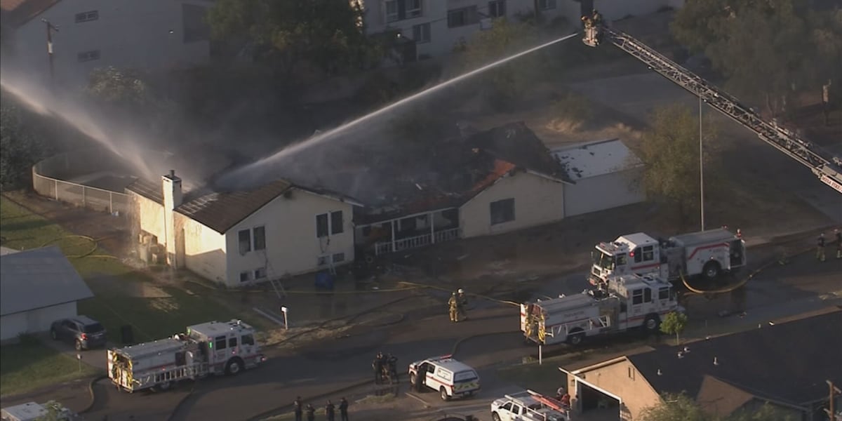 Man found dead after large house fire in Mesa azfamily.com/2024/05/09/mes…