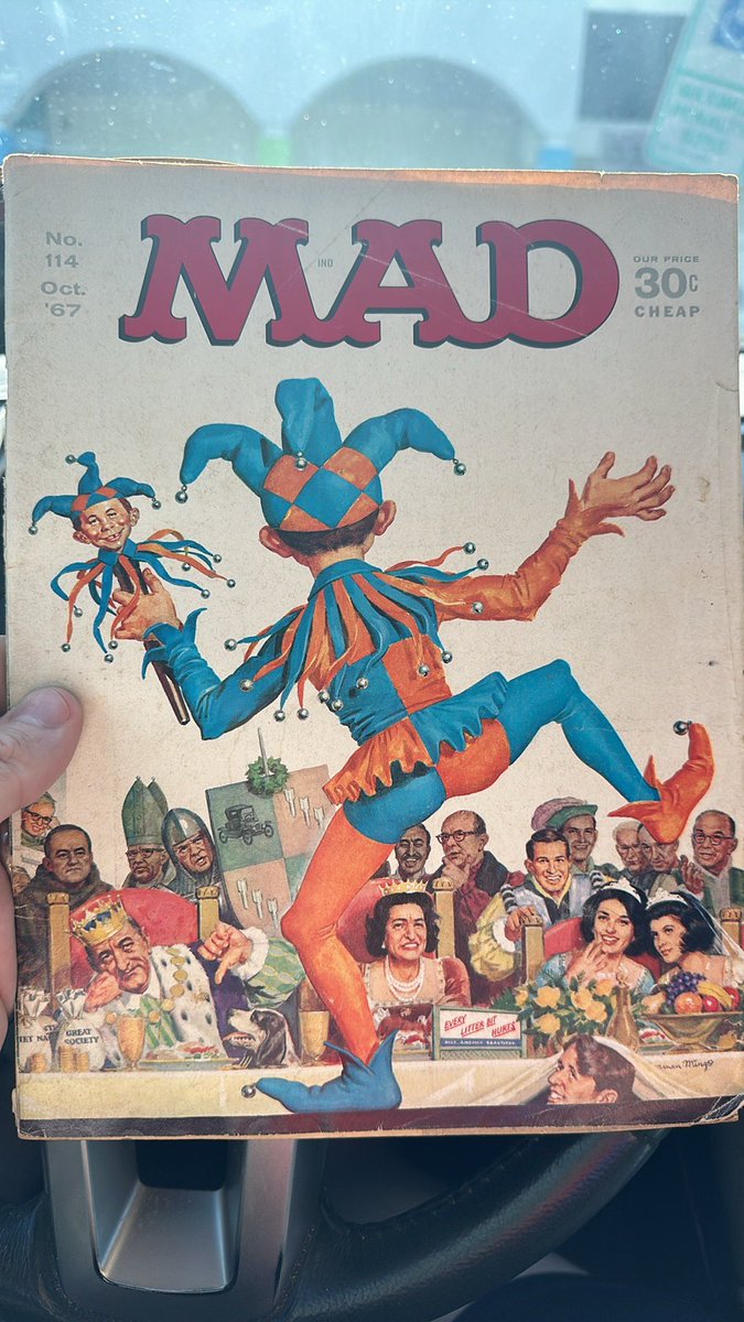 SausageLinks's tweet photo. Today’s find at the @scrapexchange @MADmagazine https://t.co/6ZgyGVGQIG