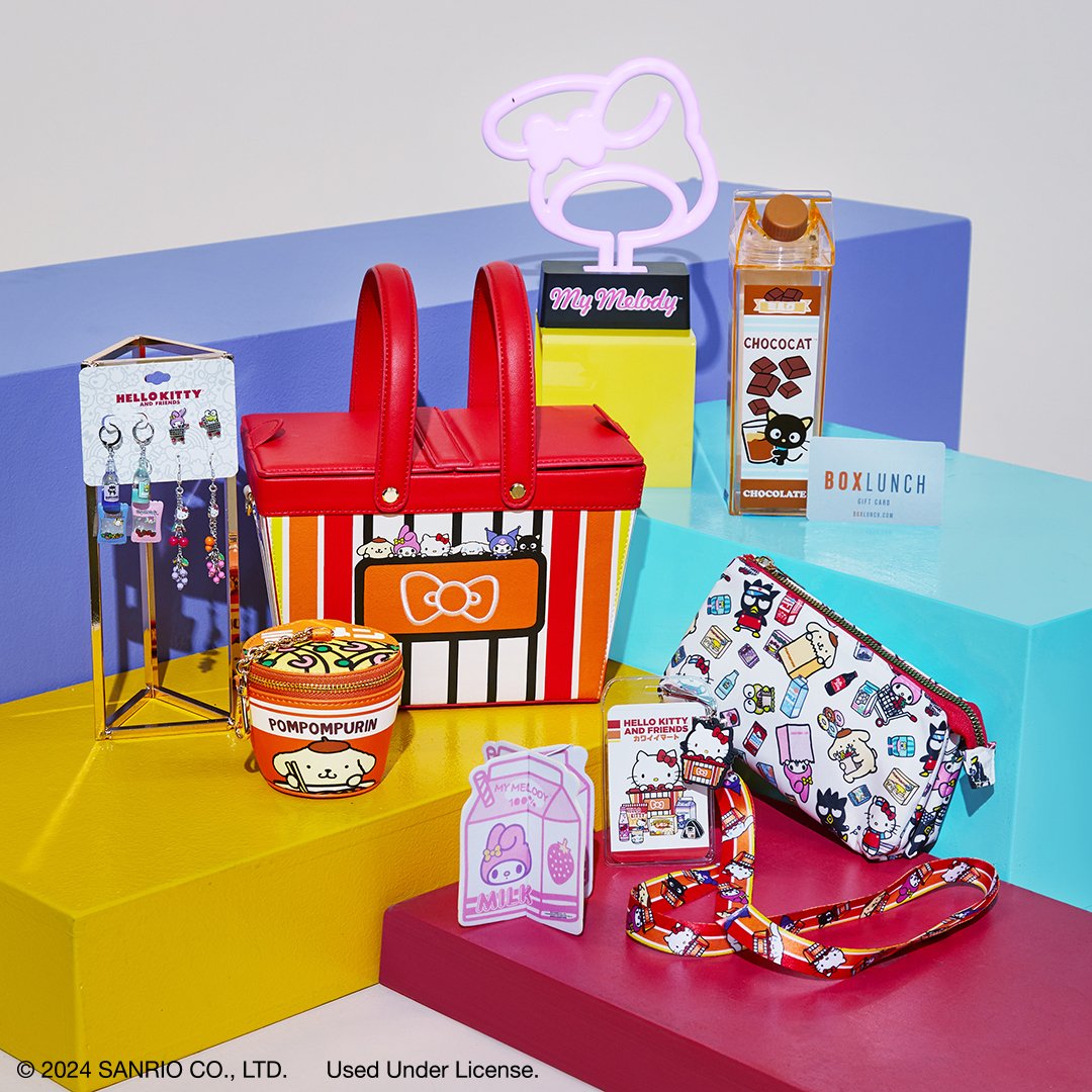 Want a chance to win our #HelloKitty and Friends Kawaii Mart prize pack? 🏬💖 One (1) winner will be chosen. Head to our pinned Instagram post to find out how to enter!