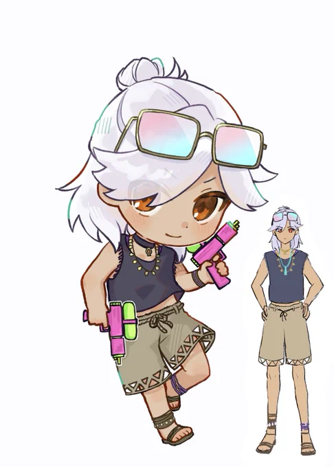 夏のスメール男子 