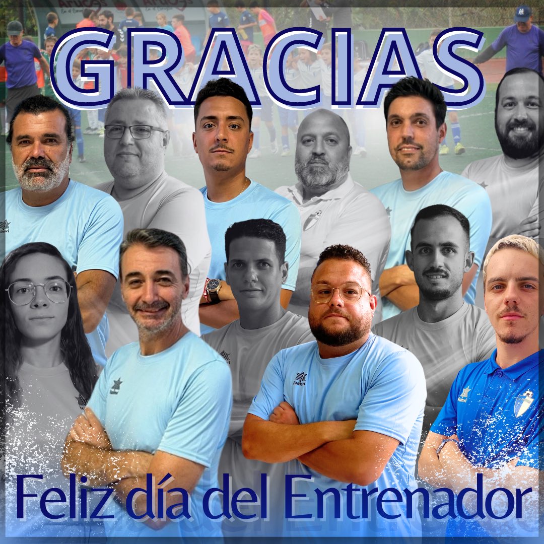 CDCardones1945's tweet photo. 🫱🏼‍🫲🏽 Feliz día del Entrenador y en especial, a ustedes, por formar parte del Club Deportivo Cardones y luchar por la formación y la competición que este Club ofrece y siempre, con ganas de seguir mejorando y creciendo. 

#somoscardones 💙 https://t.co/Eufp4mfQXO