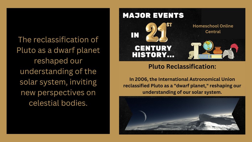 🪐🔍 The reclassification of Pluto as a dwarf planet. #homeschoolhistory
