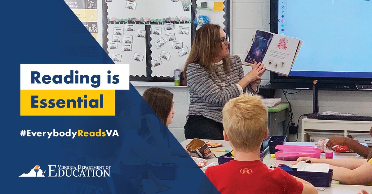 Expand your knowledge and enhance your critical thinking skills all by simply picking up and reading a book! Readers are leaders! #EverybodyReadsVA