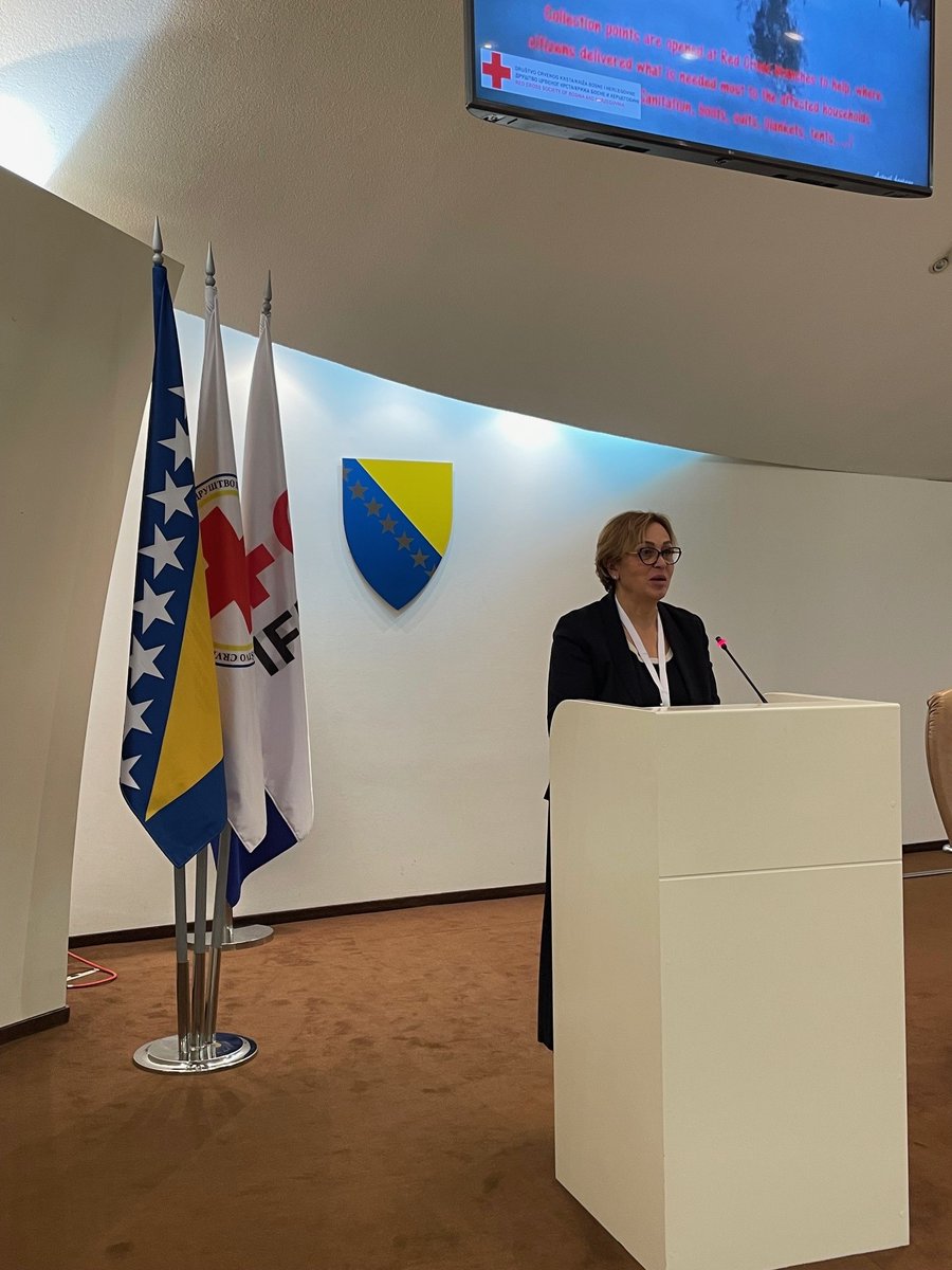 Marking the world Red Cross & Red Crescent Week with a simulation exercise & a reception at the Parliamentary Assembly of BiH. Our partnership with @ifrc is rooted in shared values of humanity, impartiality and solidarity.