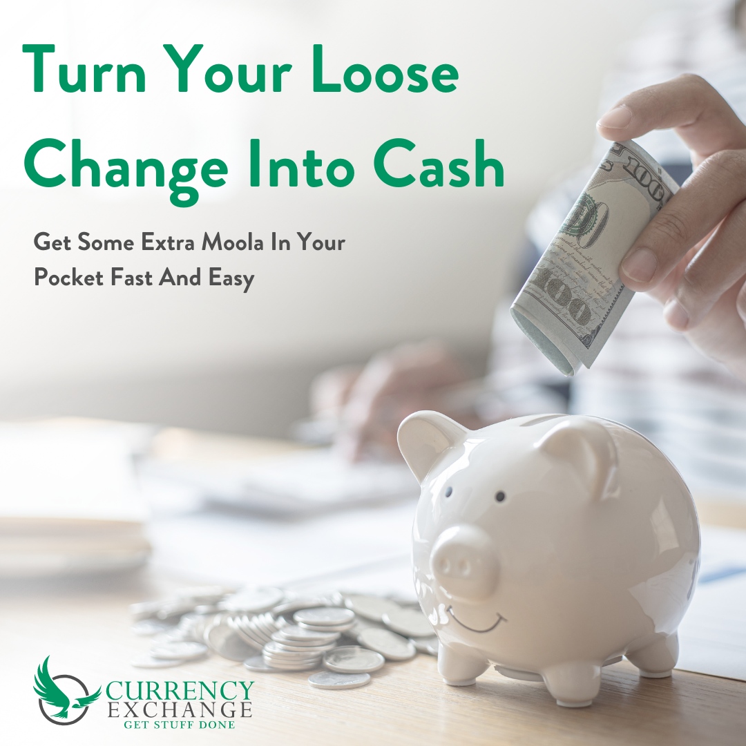 MyCurrencyExch's tweet image. It's time to cash in on your coin collection!

With our coin-into-cash services, turn those heavy jars of change into some extra cash in your pocket.

Learn more: tinyurl.com/28h8xh4s

#ccea #IllinoisCurrencyExchange #CoinsToCash #CashInYourChange