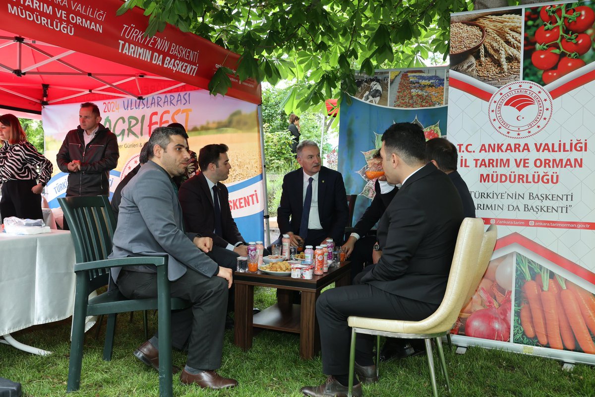 Tarım ve Orman Bakanımız Sayın İbrahim YUMAKLI’nın teşrifleriyle Ankara Üniversitesi Ziraat Fakültesinin düzenlemiş olduğu 2024 Uluslararası Agrıfest Kariyer Günleri ve Cansuyu Bayramı’na katıldık. Bu etkinliğin genç meslektaşlarımızın bilgi ve donanımlarına katkı