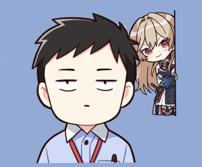 フレンと社築のスタンプで遊んでみた。 