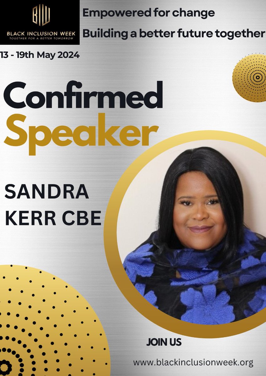 BITC Race Equality (@bitcraceatwork) on Twitter photo Our Race Director <a href="/SandraKerrBITC/">Sandra Kerr</a> is a confirmed speaker at the <a href="/BlackInclusionW/">Black Inclusion Week</a> event exploring "Leveraging Data to Enhance Progression and Inclusion of Black Colleagues" on Tuesday 14 May 2024! Register here: blackinclusionweek.org/biw-2024-event… Our Race Director <a href="/SandraKerrBITC/">Sandra Kerr</a> is a confirmed speaker at the <a href="/BlackInclusionW/">Black Inclusion Week</a> event exploring "Leveraging Data to Enhance Progression and Inclusion of Black Colleagues" on Tuesday 14 May 2024! Register here: blackinclusionweek.org/biw-2024-event…