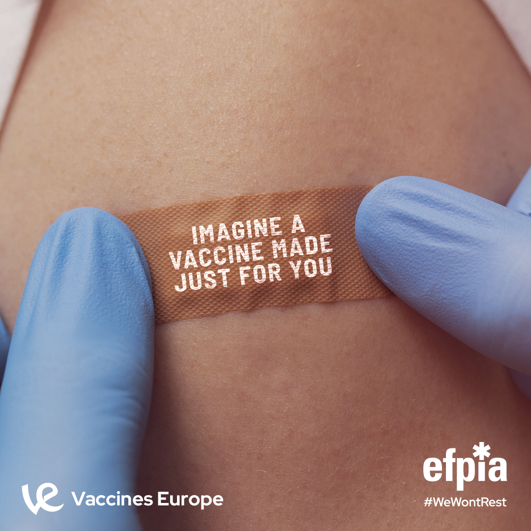 #HPV #vaccination prevents most cases of cervical #cancer – improving lives, preventing deaths and freeing up vital healthcare resources. Now, let’s #Imagine the next frontier in cancer treatment: vaccines made just for you ➡️ bit.ly/3R2CzFY #WeWontRest