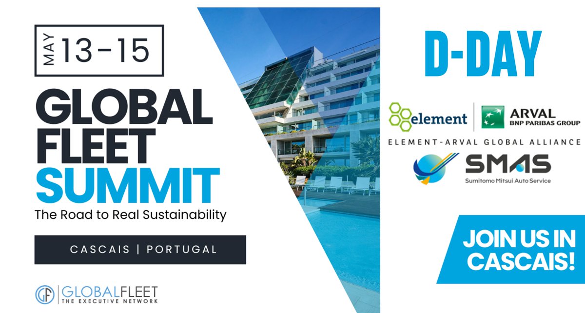 📢 Here we are at the @GlobalFleet  Summit 2024 in Cascais, Portugal📢
We are very excited to kick-off this event alongside our partners from the Element-Arval Global Alliance. Don’t forget to stop by our booth tomorrow to meet us. 👏
See you there!
#GlobalFleetSummit2024