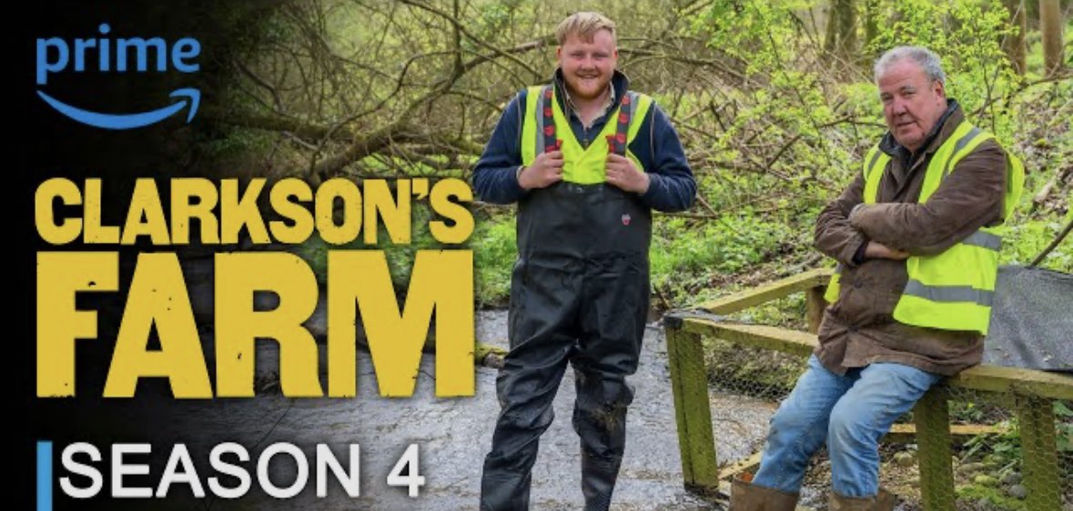 <a href="/JeremyClarkson/">Jeremy Clarkson</a> has confirmed that Season 4 is on its way! #clarksonsfarm