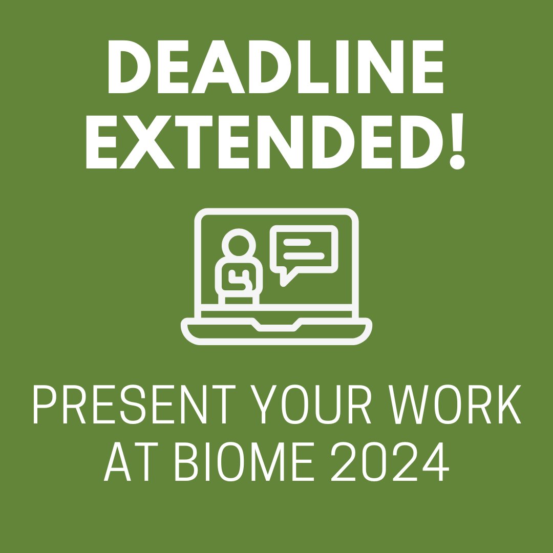 We've extended our window to apply to present at BIOME 2024. We invite you to share about educational resources, projects & programs that demonstrate ways to support students. Workshop proposals are now due May 31. WIP & Posters submissions due June 7. qubeshub.org/community/grou…